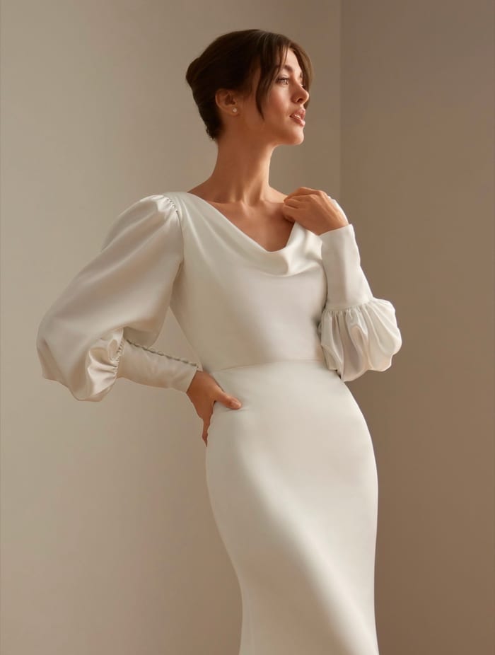 Vestido da coleção Pérola Noivas