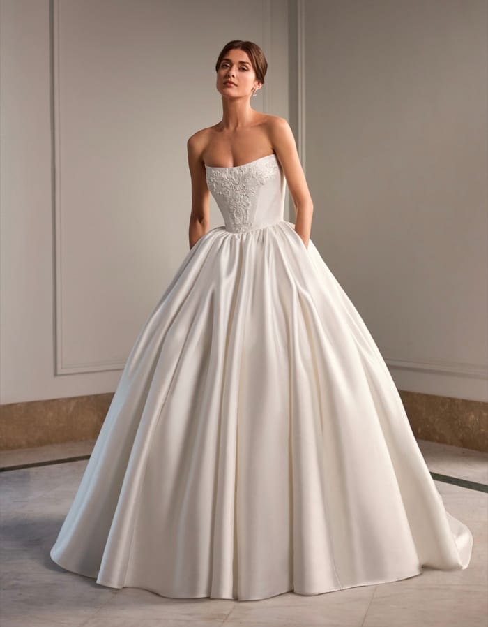 Vestido da coleção Pérola Noivas