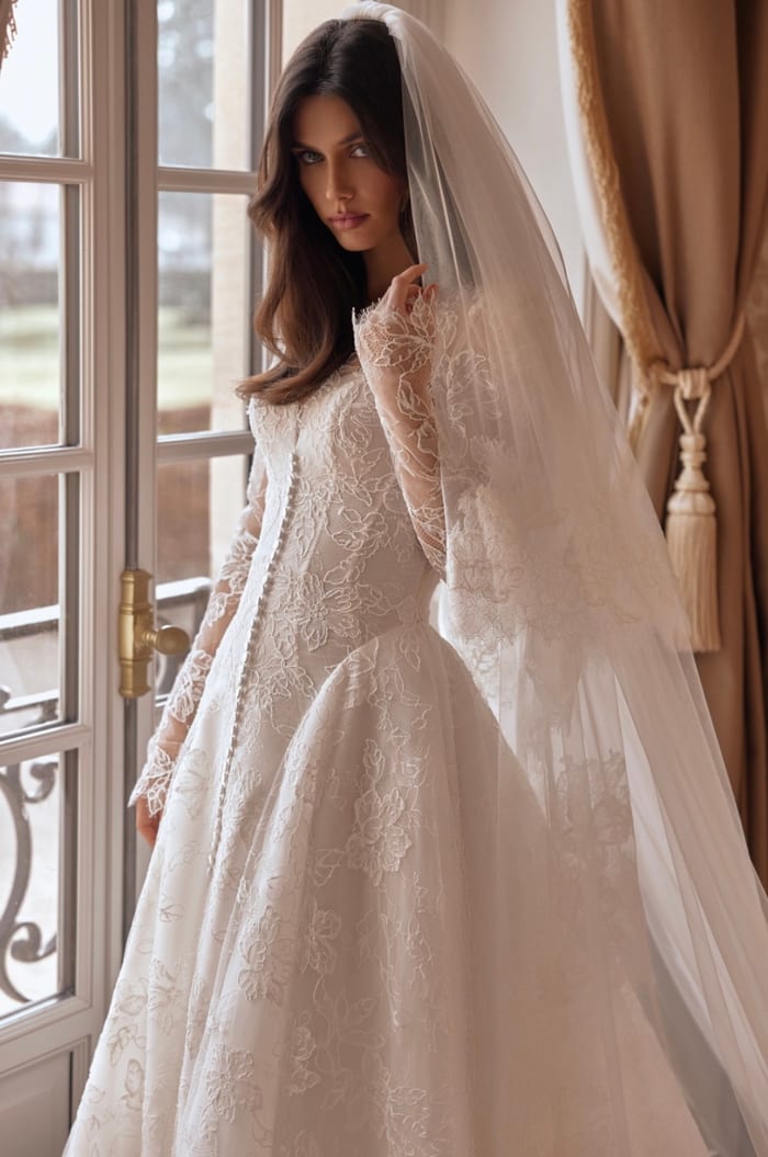 Vestido da coleção Pérola Noivas