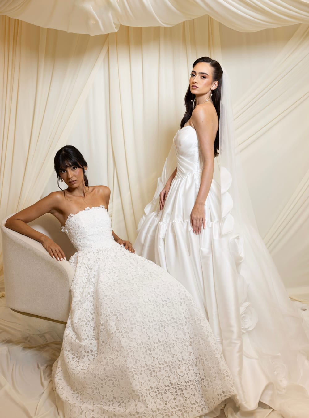 Vestido da coleção Pérola Noivas